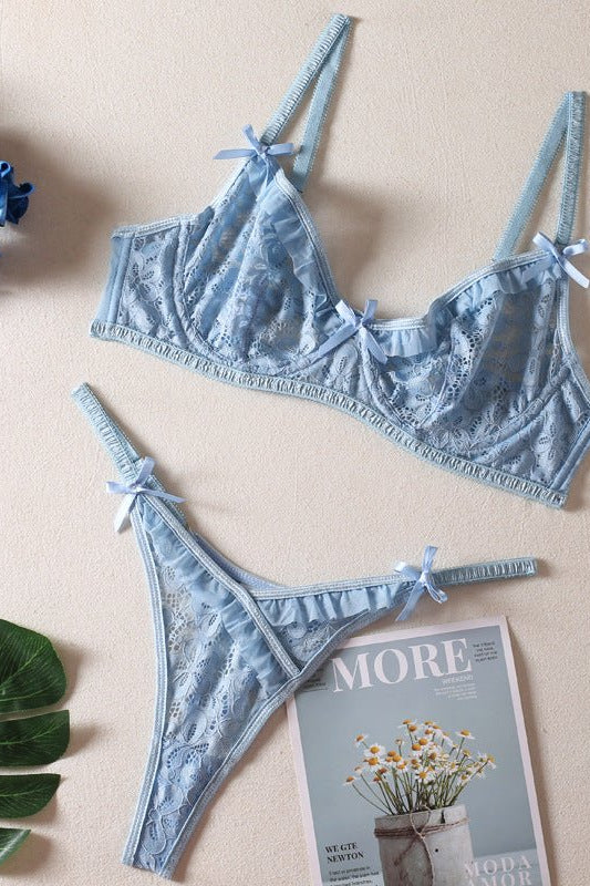 Girl Next Door Lace Lingerie Set - gosundaymarket