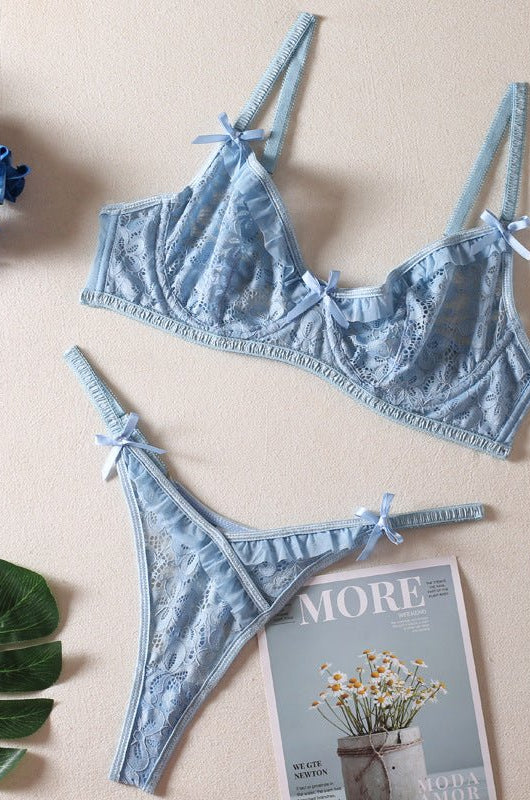 Girl Next Door Lace Lingerie Set - gosundaymarket