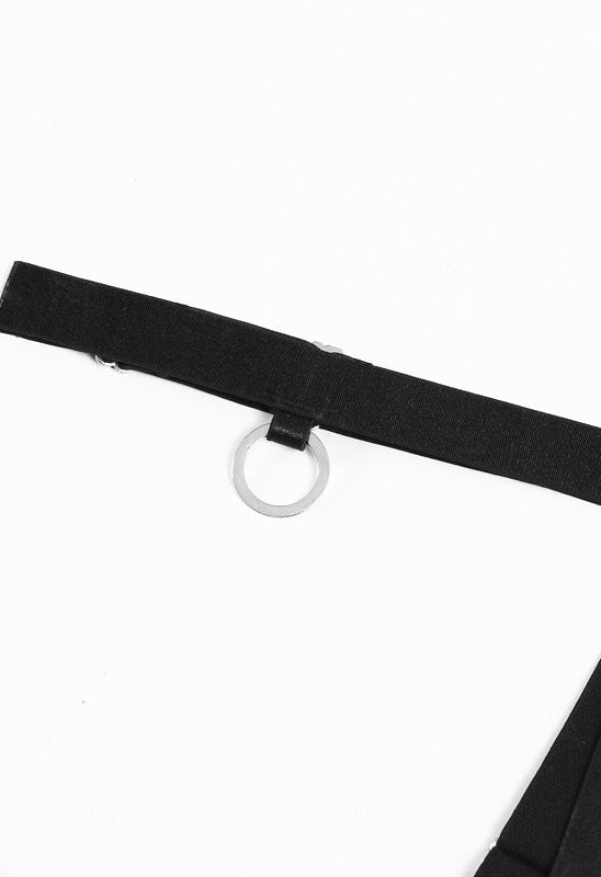 Leopard Print Sheer Embroidered Push - Up Lingerie Set - gosundaymarket