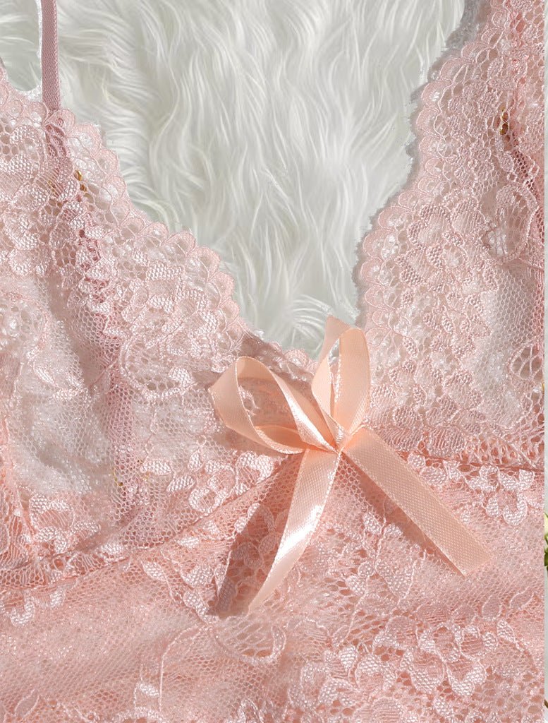 Pure Seduction Delicate Sheer Ultra - Thin Lingerie Set - gosundaymarket