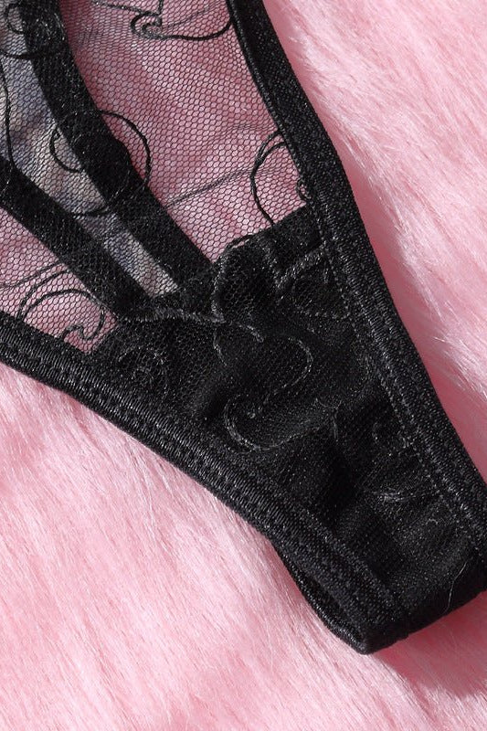 Wildheart Leopard Sexy & Bold Lingerie Set - gosundaymarket