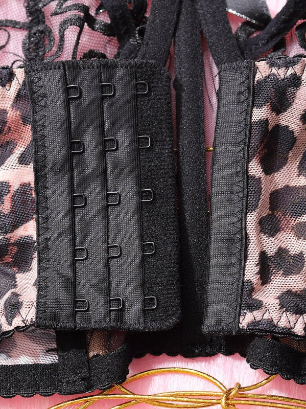 Wildheart Leopard Sexy & Bold Lingerie Set - gosundaymarket