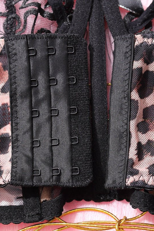Wildheart Leopard Sexy & Bold Lingerie Set - gosundaymarket