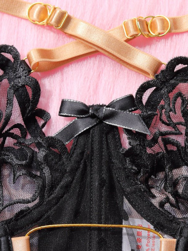 Wildheart Leopard Sexy & Bold Lingerie Set - gosundaymarket