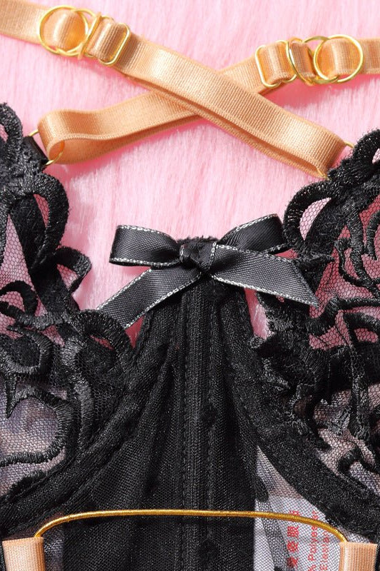 Wildheart Leopard Sexy & Bold Lingerie Set - gosundaymarket