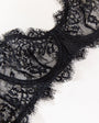 Black Lace Embroidered Supportive Lingerie Set - gosundaymarket