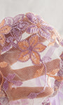 Cherry Blossom Bow Embroidered Sheer Lace Lingerie Set - gosundaymarket