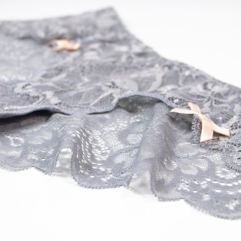 Cotton Gusset Sheer Sexy Lace Panties - gosundaymarket