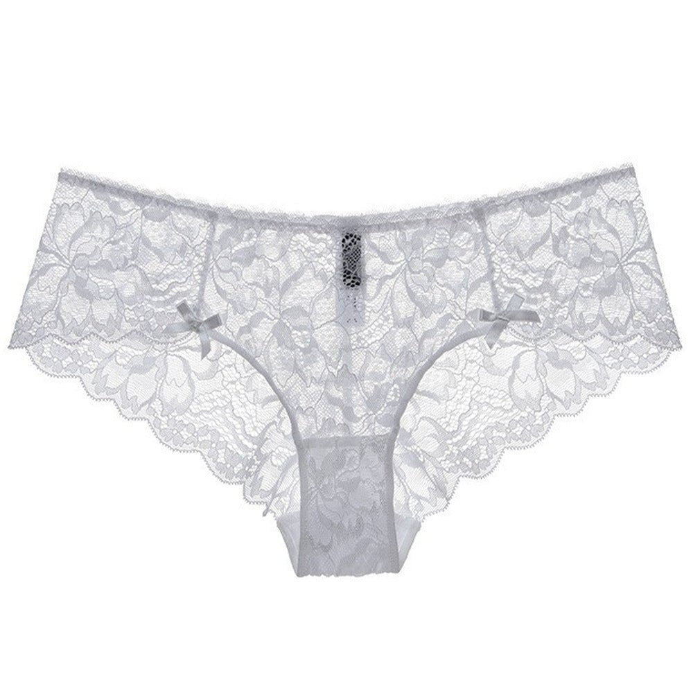 Cotton Gusset Sheer Sexy Lace Panties - gosundaymarket