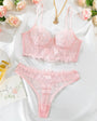 Fish Bone Ultra - Thin Hollow Lace Corset Set - gosundaymarket