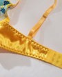 Floral Embroidered Sheer Satin Mesh Lingerie Set - gosundaymarket
