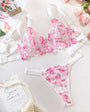 Girl Next Door Embroidered Sheer Mesh Lingerie - gosundaymarket