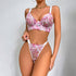 Girl Next Door Embroidered Sheer Mesh Lingerie - gosundaymarket