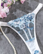 Girl Next Door Embroidered Sheer Mesh Lingerie - gosundaymarket