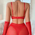 Heart Chain Sheer Soft Mesh Lingerie - gosundaymarket