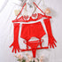 Heart Chain Sheer Soft Mesh Lingerie - gosundaymarket