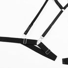 Leopard Print Sheer Embroidered Push - Up Lingerie Set - gosundaymarket