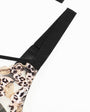 Leopard Print Sheer Embroidered Push - Up Lingerie Set - gosundaymarket