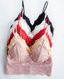 Lightweight Lace Bralette Triangle Cup Lingerie - gosundaymarket