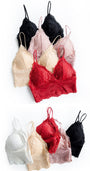 Lightweight Lace Bralette Triangle Cup Lingerie - gosundaymarket