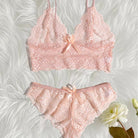 Pure Seduction Delicate Sheer Ultra - Thin Lingerie Set - gosundaymarket