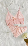 Pure Seduction Delicate Sheer Ultra - Thin Lingerie Set - gosundaymarket