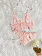 Pure Seduction Delicate Sheer Ultra - Thin Lingerie Set - gosundaymarket