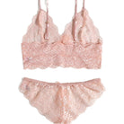 Pure Seduction Delicate Sheer Ultra - Thin Lingerie Set - gosundaymarket