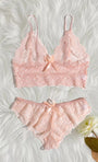Pure Seduction Delicate Sheer Ultra - Thin Lingerie Set - gosundaymarket