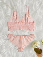 Pure Seduction Delicate Sheer Ultra - Thin Lingerie Set - gosundaymarket