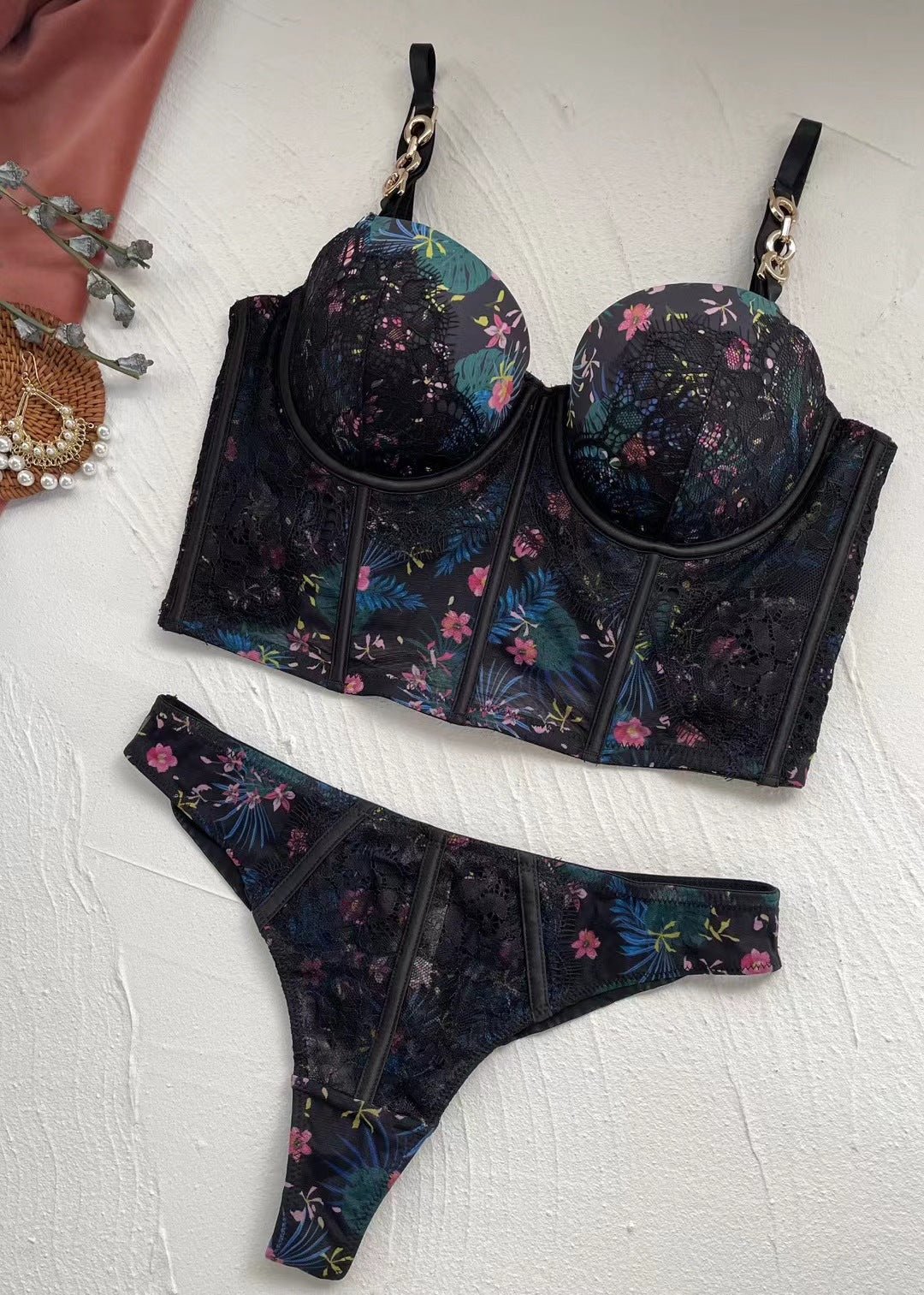 Secret Garden Romantic Push - Up Slim - Fit Corset - gosundaymarket