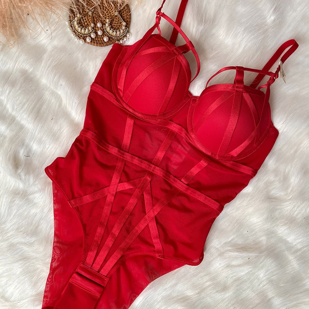 Sexy Bella Micro - Shaping Mesh Bodysuit - gosundaymarket