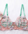 Tender Sweetheart Color Clash Lace Lingerie Set - gosundaymarket