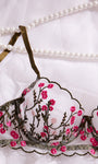 Wild Daisy Embroidered Comfort Bra Sexy Lingerie - gosundaymarket