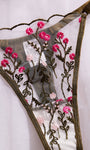 Wild Daisy Embroidered Comfort Bra Sexy Lingerie - gosundaymarket