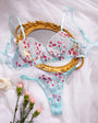 Wild Daisy Embroidered Comfort Bra Sexy Lingerie - gosundaymarket