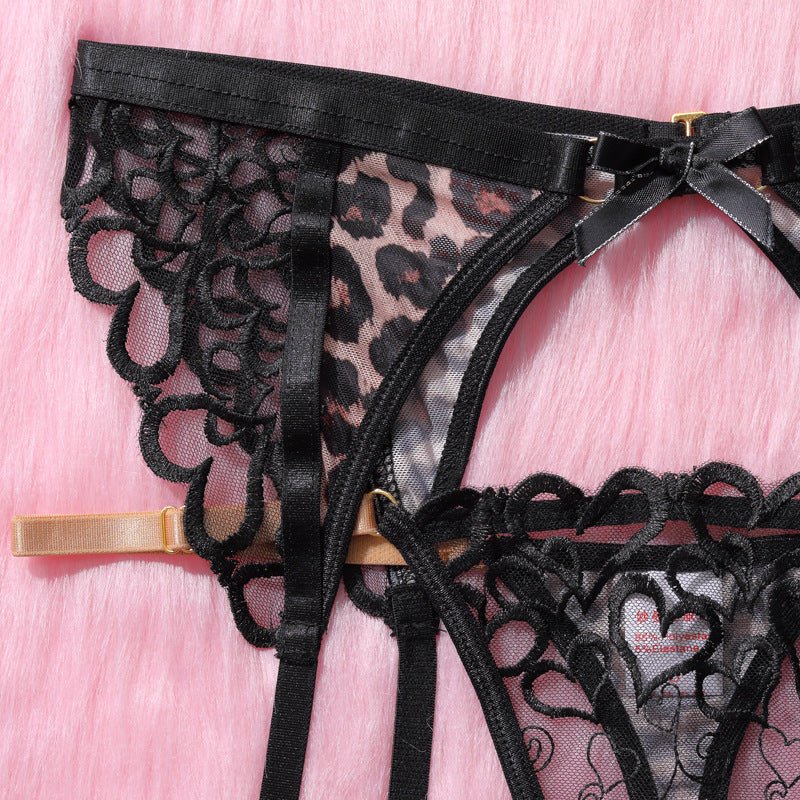 Wildheart Leopard Sexy & Bold Lingerie Set - gosundaymarket